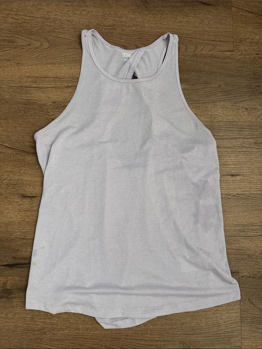 DSG Soft Lilac Racerback Tank Top
